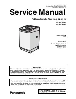 Panasonic NA-FS80X1 Service Manual предпросмотр