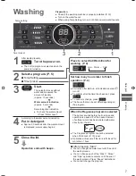 Preview for 7 page of Panasonic NA-FS95A1 Operating & Installation Instructions Manual