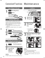 Preview for 10 page of Panasonic NA-FS95A1 Operating & Installation Instructions Manual