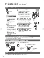 Preview for 14 page of Panasonic NA-FS95A1 Operating & Installation Instructions Manual