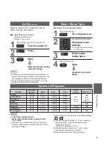 Preview for 9 page of Panasonic NA-FS95G2 Operating & Installation Instructions Manual