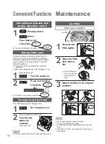 Preview for 10 page of Panasonic NA-FS95G2 Operating & Installation Instructions Manual