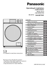 Preview for 1 page of Panasonic NA-S075H1 Operating & Installation Instructions Manual