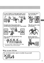 Preview for 3 page of Panasonic NA-S075H1 Operating & Installation Instructions Manual