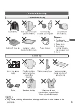 Preview for 9 page of Panasonic NA-S075H1 Operating & Installation Instructions Manual