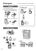 Preview for 12 page of Panasonic NA-S075H1 Operating & Installation Instructions Manual