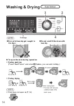 Preview for 14 page of Panasonic NA-S075H1 Operating & Installation Instructions Manual