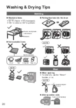 Preview for 20 page of Panasonic NA-S075H1 Operating & Installation Instructions Manual