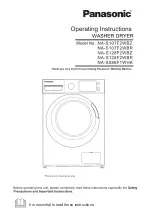 Panasonic NA-S086F1WHK Operating Instructions Manual preview