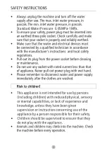 Preview for 4 page of Panasonic NA-S086F1WHK Operating Instructions Manual