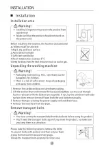 Предварительный просмотр 10 страницы Panasonic NA-S086F1WHK Operating Instructions Manual