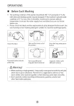 Предварительный просмотр 14 страницы Panasonic NA-S086F1WHK Operating Instructions Manual