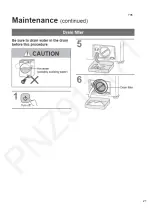 Предварительный просмотр 21 страницы Panasonic NA-S106FG1 Service Manual