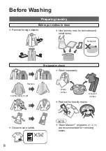 Preview for 8 page of Panasonic NA-S106FR1 Operating & Installation Instructions Manual