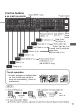 Preview for 11 page of Panasonic NA-S106FR1 Operating & Installation Instructions Manual