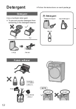 Preview for 12 page of Panasonic NA-S106FR1 Operating & Installation Instructions Manual