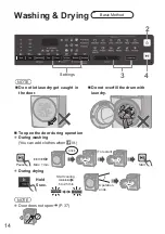 Preview for 14 page of Panasonic NA-S106FR1 Operating & Installation Instructions Manual