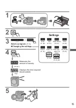 Preview for 15 page of Panasonic NA-S106FR1 Operating & Installation Instructions Manual