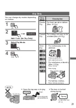 Preview for 21 page of Panasonic NA-S106FR1 Operating & Installation Instructions Manual