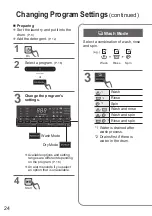 Preview for 24 page of Panasonic NA-S106FR1 Operating & Installation Instructions Manual