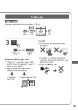 Preview for 29 page of Panasonic NA-S106FR1 Operating & Installation Instructions Manual