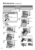 Preview for 34 page of Panasonic NA-S106FR1 Operating & Installation Instructions Manual