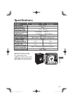 Предварительный просмотр 47 страницы Panasonic NA-S106G1 Operating & Installation Instructions Manual