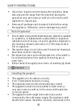 Предварительный просмотр 5 страницы Panasonic NA-S128M2 Series Operating Instructions Manual