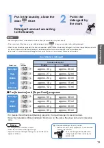 Предварительный просмотр 13 страницы Panasonic NA-S178X1 Operating & Installation Instructions Manual