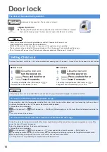 Preview for 16 page of Panasonic NA-S178X1 Operating & Installation Instructions Manual