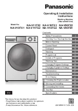 Предварительный просмотр 1 страницы Panasonic NA-V10FG2 Operating & Installation Instructions Manual