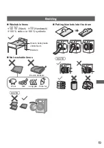 Предварительный просмотр 19 страницы Panasonic NA-V10FG2 Operating & Installation Instructions Manual