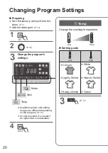 Предварительный просмотр 20 страницы Panasonic NA-V10FG2 Operating & Installation Instructions Manual