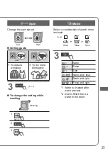 Предварительный просмотр 21 страницы Panasonic NA-V10FG2 Operating & Installation Instructions Manual