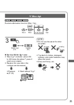 Предварительный просмотр 25 страницы Panasonic NA-V10FG2 Operating & Installation Instructions Manual