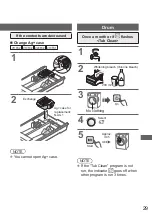 Предварительный просмотр 29 страницы Panasonic NA-V10FG2 Operating & Installation Instructions Manual