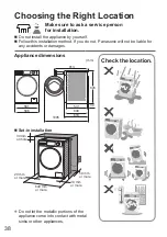 Предварительный просмотр 38 страницы Panasonic NA-V10FG2 Operating & Installation Instructions Manual