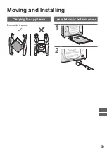 Предварительный просмотр 39 страницы Panasonic NA-V10FG2 Operating & Installation Instructions Manual