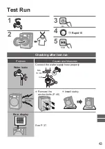 Предварительный просмотр 43 страницы Panasonic NA-V10FG2 Operating & Installation Instructions Manual