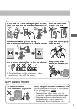 Preview for 3 page of Panasonic NA-V10FR1 Operating & Installation Instructions Manual