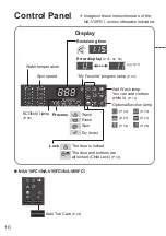 Preview for 10 page of Panasonic NA-V10FR1 Operating & Installation Instructions Manual