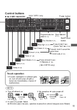 Preview for 11 page of Panasonic NA-V10FR1 Operating & Installation Instructions Manual