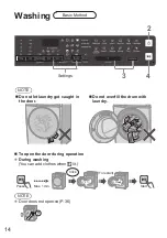 Preview for 14 page of Panasonic NA-V10FR1 Operating & Installation Instructions Manual