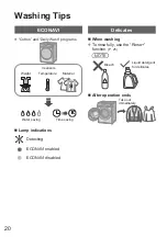 Preview for 20 page of Panasonic NA-V10FR1 Operating & Installation Instructions Manual