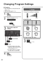 Preview for 22 page of Panasonic NA-V10FR1 Operating & Installation Instructions Manual