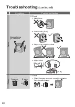 Preview for 40 page of Panasonic NA-V10FR1 Operating & Installation Instructions Manual