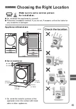 Preview for 43 page of Panasonic NA-V10FR1 Operating & Installation Instructions Manual