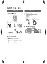 Preview for 18 page of Panasonic NA-V10FX1 Operating & Installation Instructions Manual