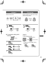 Preview for 23 page of Panasonic NA-V10FX1 Operating & Installation Instructions Manual