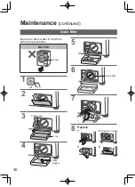 Preview for 30 page of Panasonic NA-V10FX1 Operating & Installation Instructions Manual